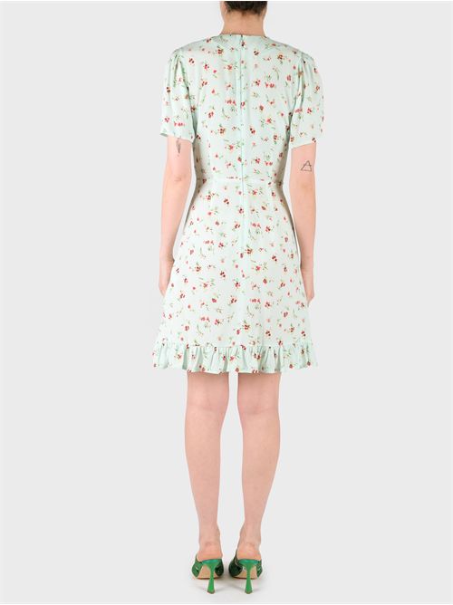 Short crepe dress with V-neck MAR DE MARGARITAS | MMABW01152TMTC0009VE57